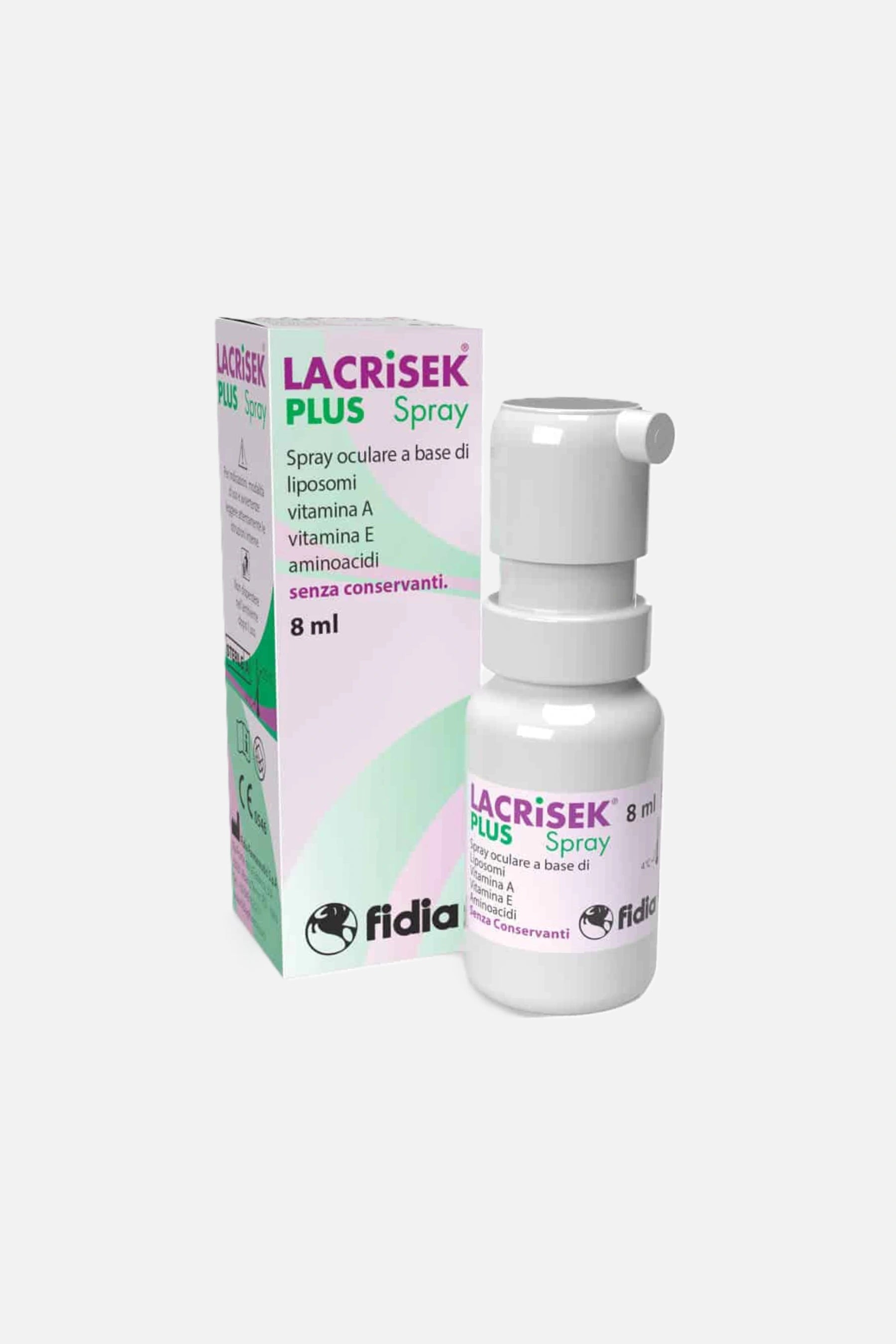 LACRISEK Plus Spray collirio 8 ml - Ottica Paoletti Foto