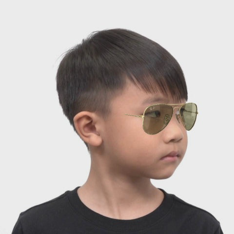Lunettes de soleil Ray-Ban pour enfants RB9506S 223/6R 52-14