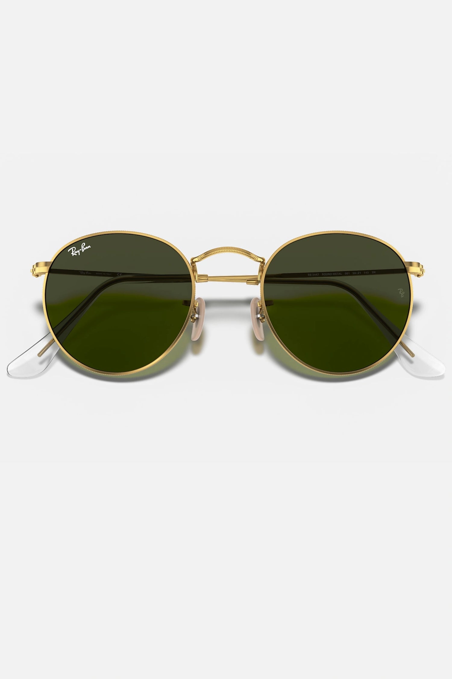 Ray-Ban RB3447 001 50 Round Metal