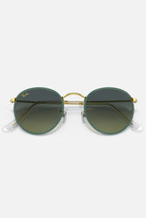 Ray-Ban RB3447 9196BH Round metal full color legend