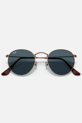 Ray-Ban RB3447 9230R5 Round Metal Antiqued