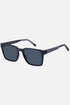 Occhiali da sole Tommy Hilfiger TH 2143/S PJPKU, montatura blu con lenti blu.