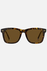 Occhiali da sole Tommy Hilfiger TH 2184/S 08670, montatura tartarugato con lenti verde scuro.