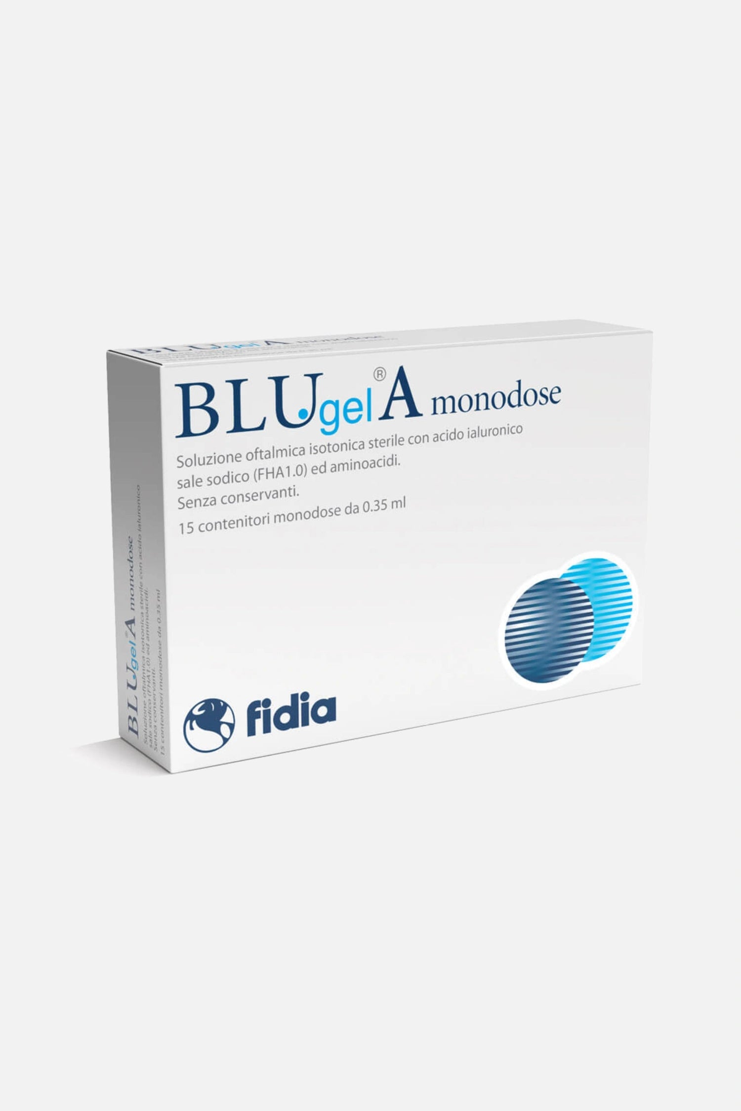 Blu Gel A Free Collirio Acido Ialuronico 0,3% - monodose - Ottica Paoletti Foto