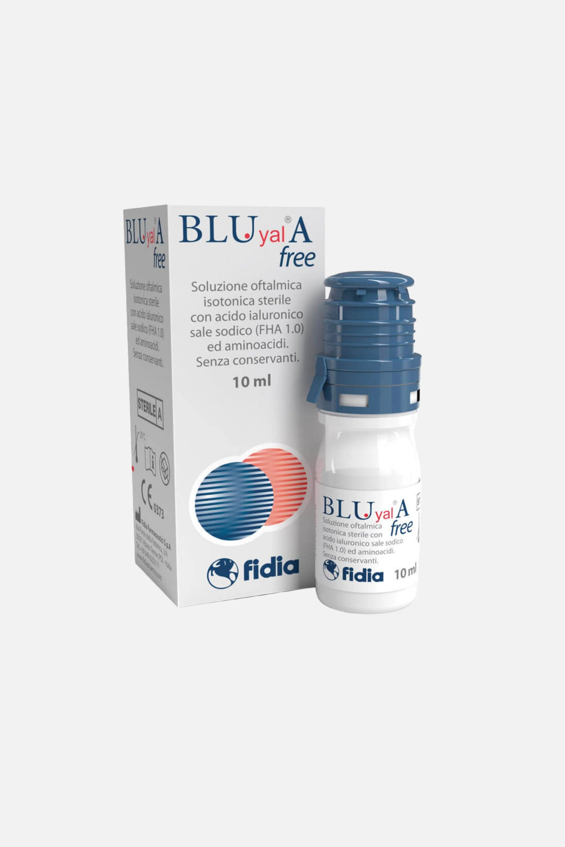 Blu Yal A Free Collirio Acido Ialuronico 0,15% - 10ml - Ottica Paoletti Foto