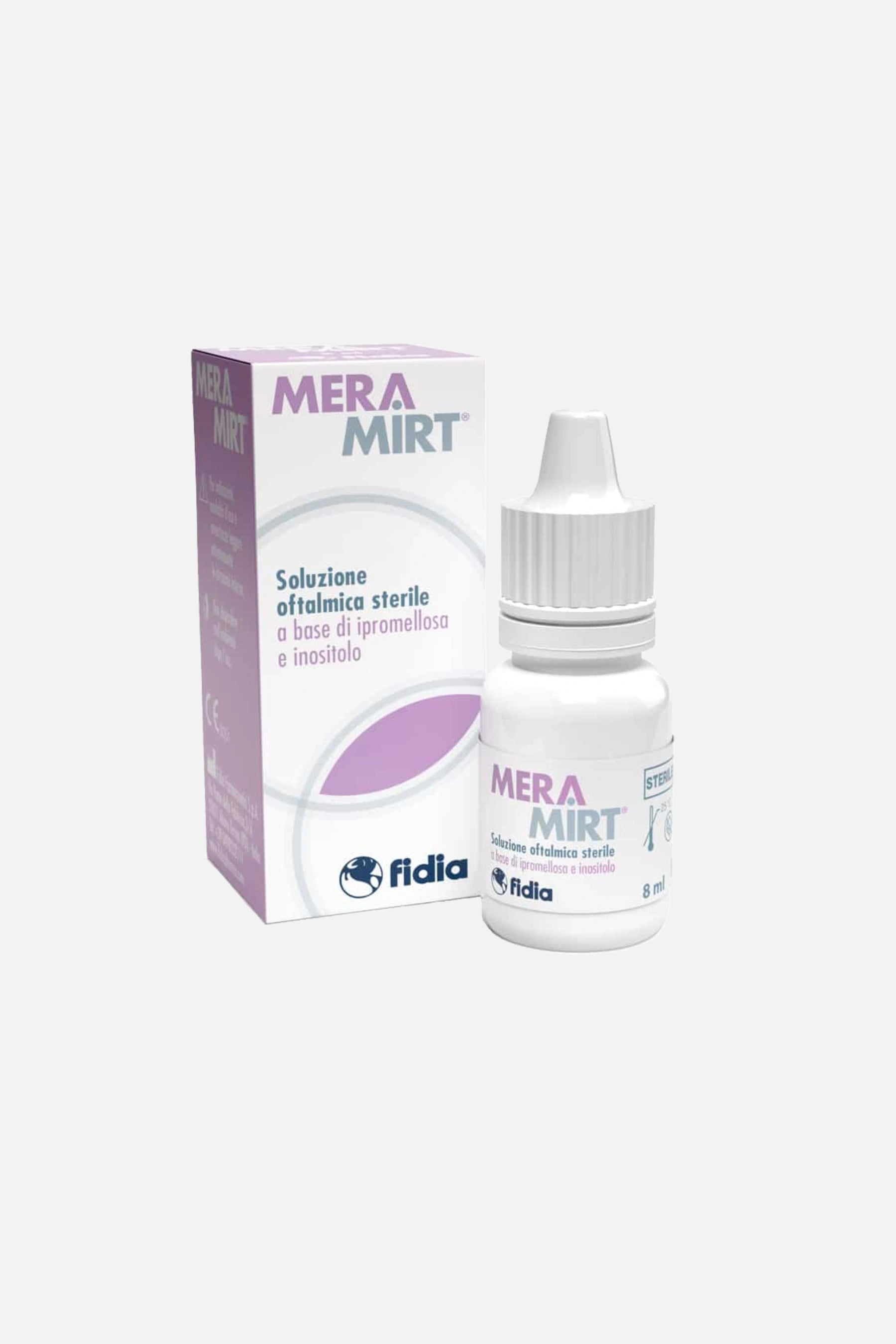 Meramirt Soluzione Oftalmica 8 ml collirio idratante e lubrificante per occhi secchi e stanchi