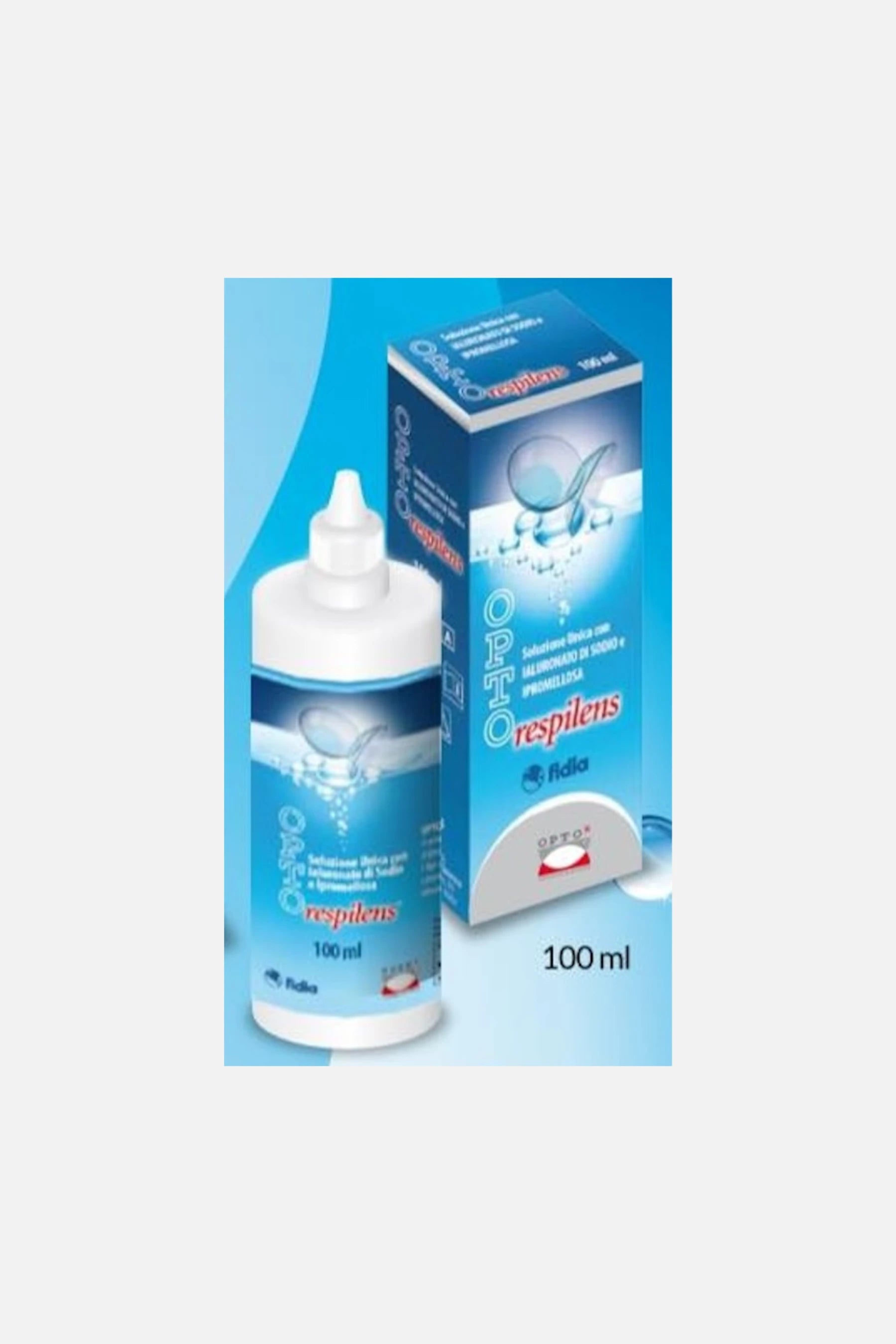 OPTOrespilens 100ml - Soluzione Unica per Lenti Morbide - Ottica Paoletti Foto