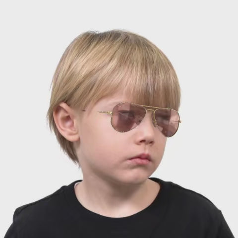 Lunettes de soleil Ray-Ban pour enfants RB9506S 223/6G 52-14