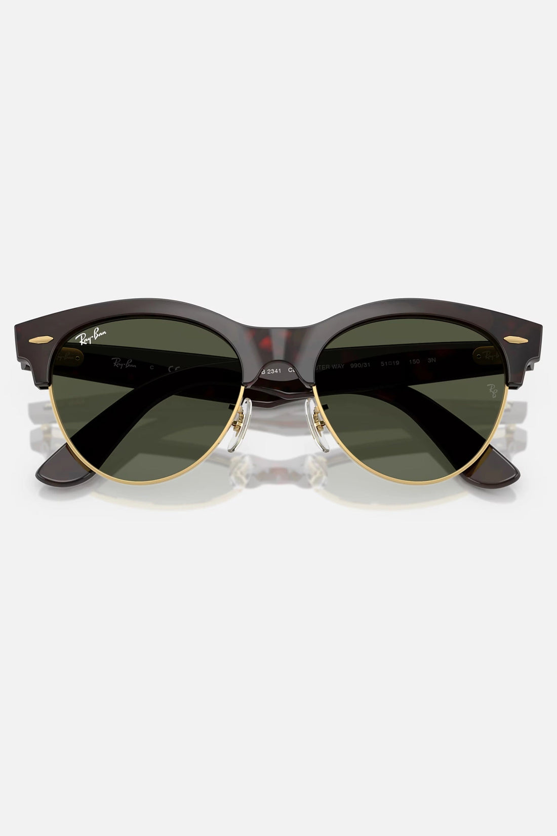 Ray - Ban RB2341 990/31 54 - 19 - Occhiali da Sole Clubmaster Way - Ottica Paoletti Foto