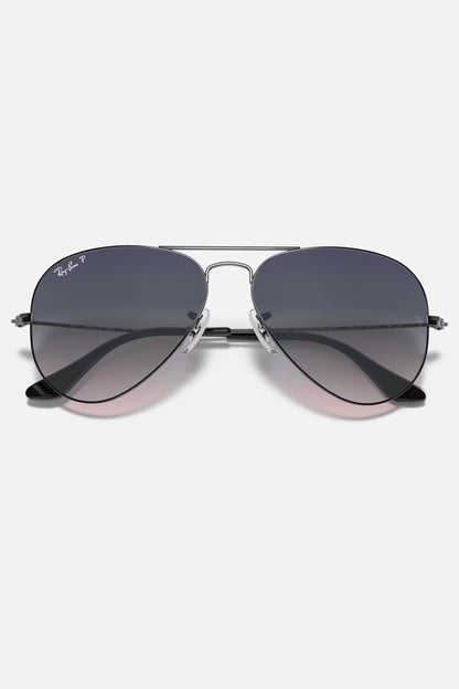 Occhiali da sole Ray-Ban RB3025 004/78 Polar Aviator Gradient