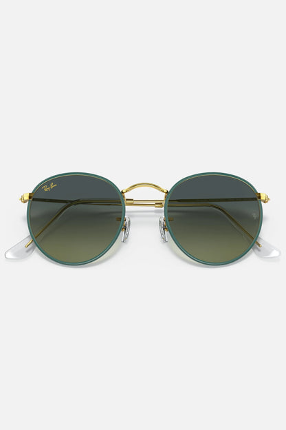 Ray-Ban RB3447 9196BH Round metal full color legend