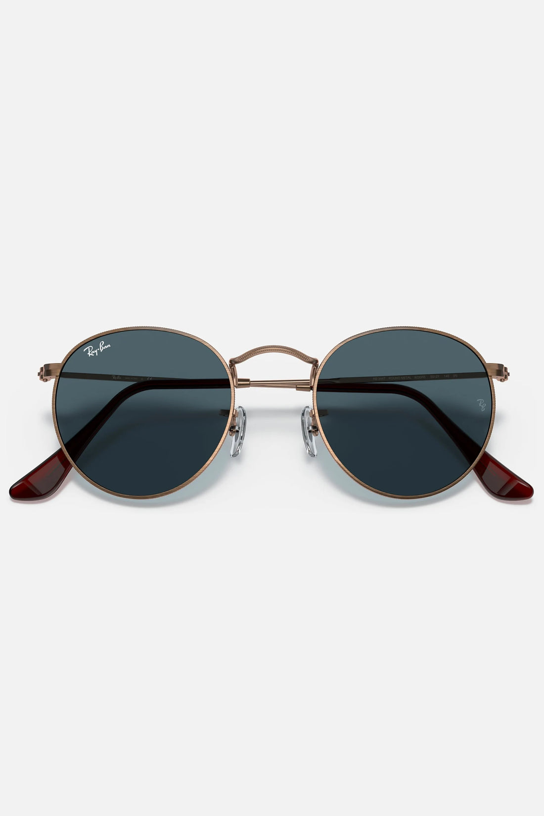 Ray-Ban RB3447 9230R5 Round Metal Antiqued