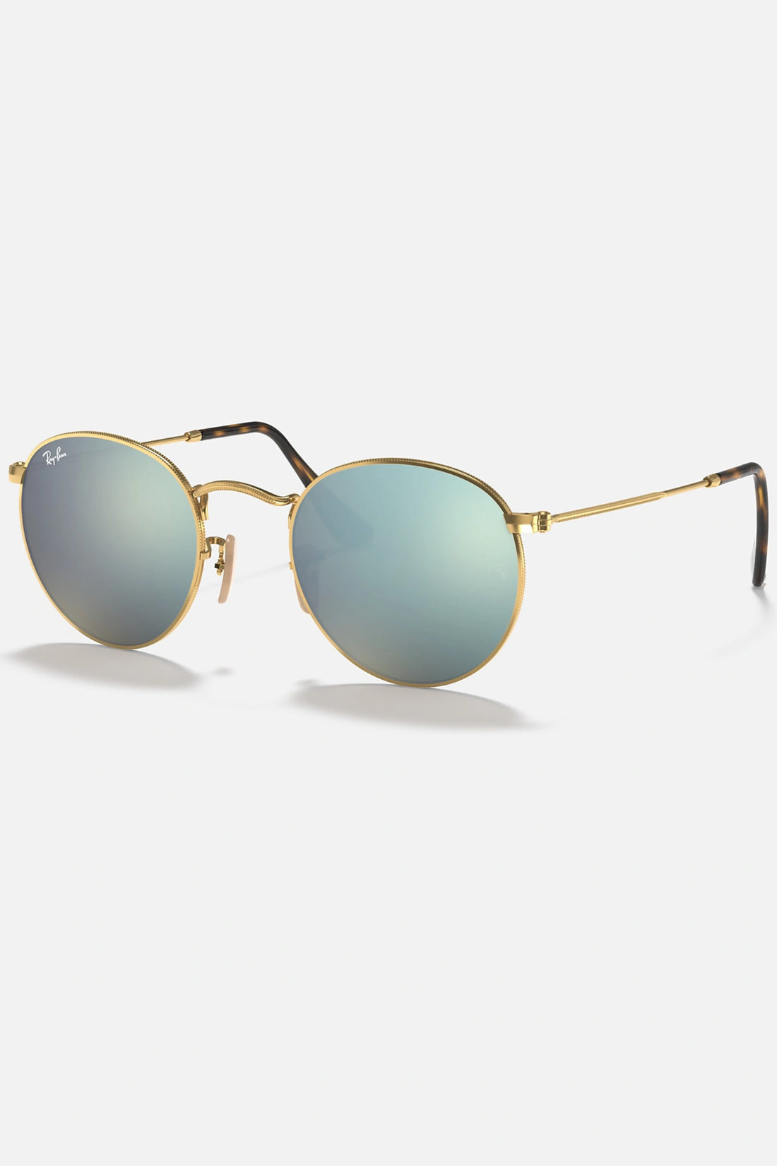 Ray-Ban RB3447N 001/30 Round Flat Lenses