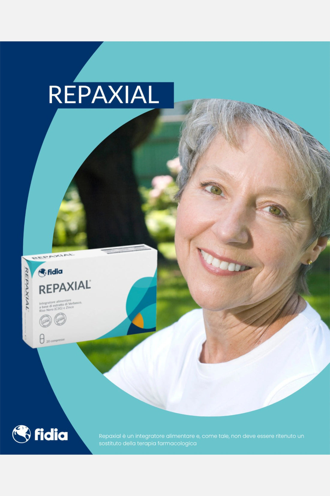 REPAXIAL 20 compresse - Ottica Paoletti Foto